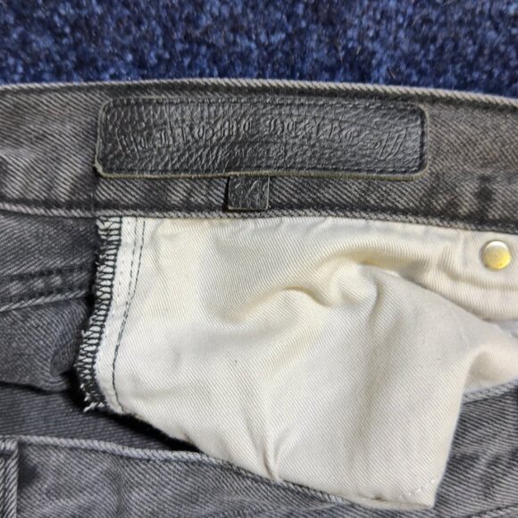 Chrome Hearts Black Levis Jeans With Blue and White Patches Size 34 - Picture 4 of 4